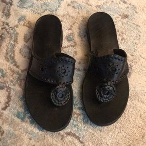 Black Jack Rogers Sandals